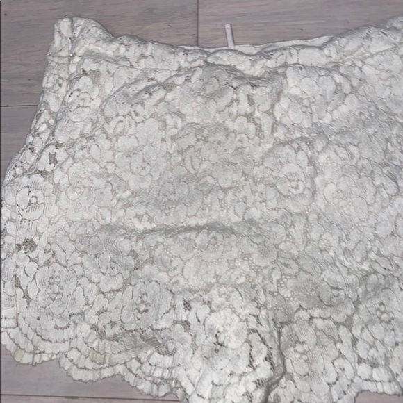 Free people White lace shorts 6 - Picture 5 of 7